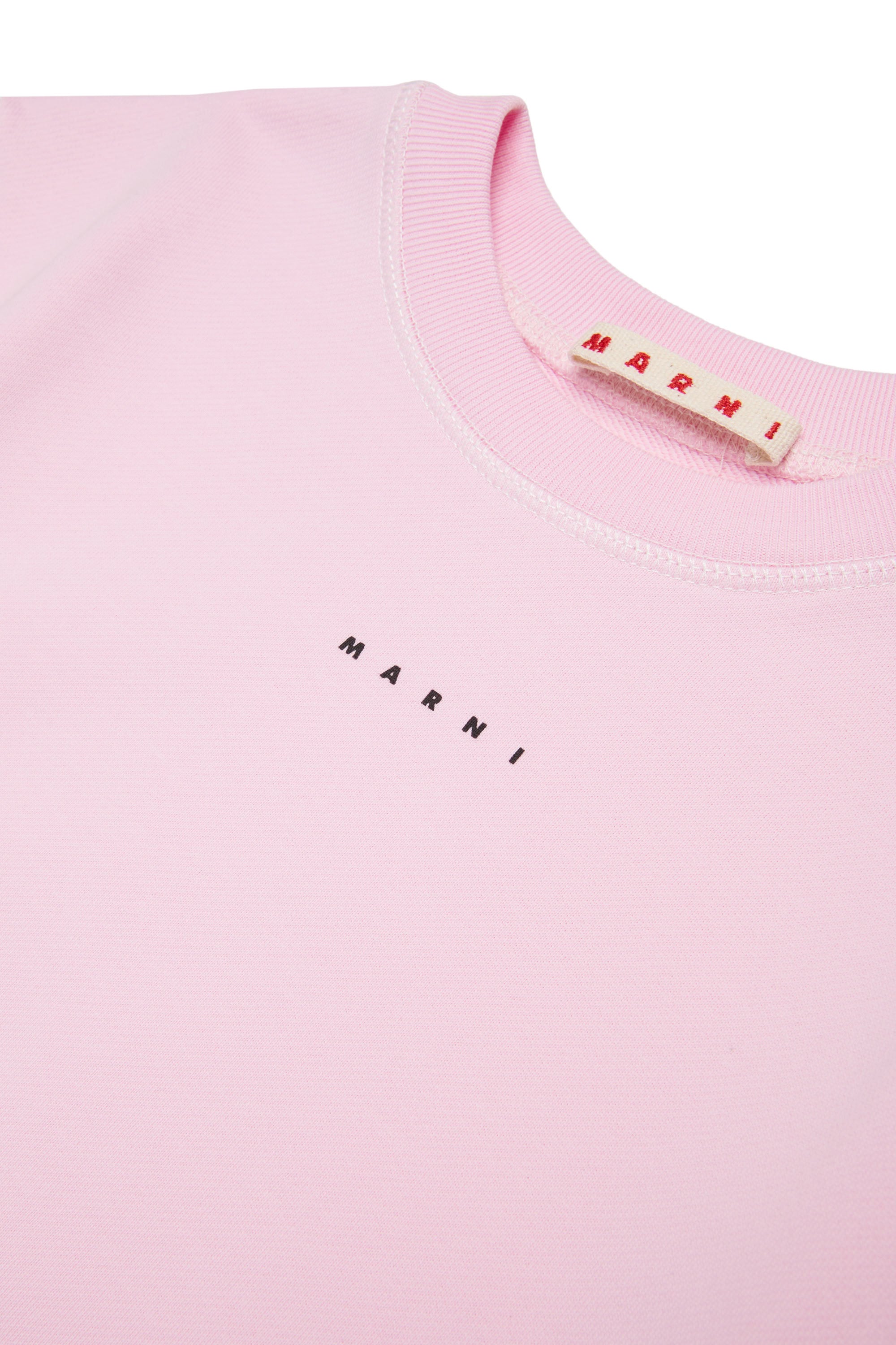 Dress with printed logo - Soft Pink