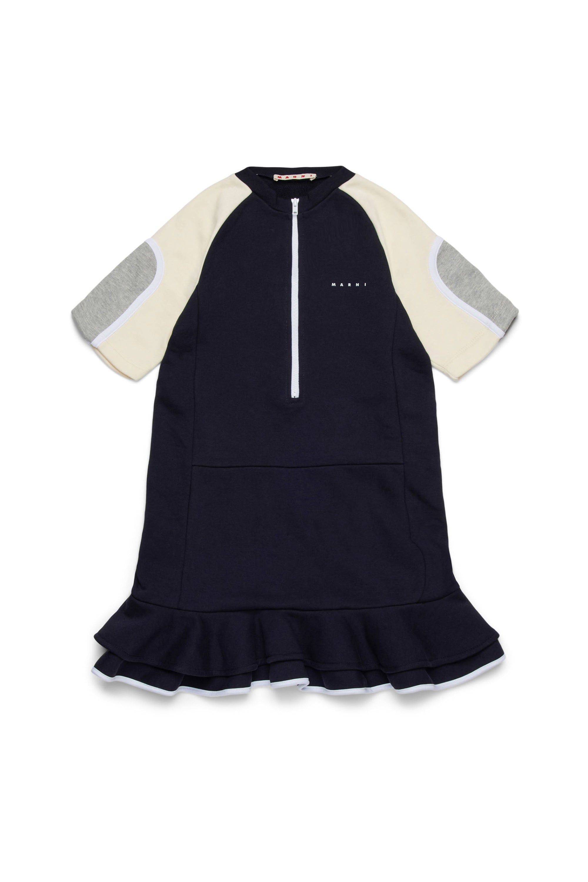 Robe courte évasée - Blue Navy
