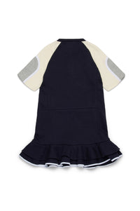 Robe courte évasée - Blue Navy