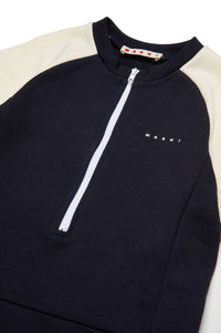 Robe courte évasée - Blue Navy