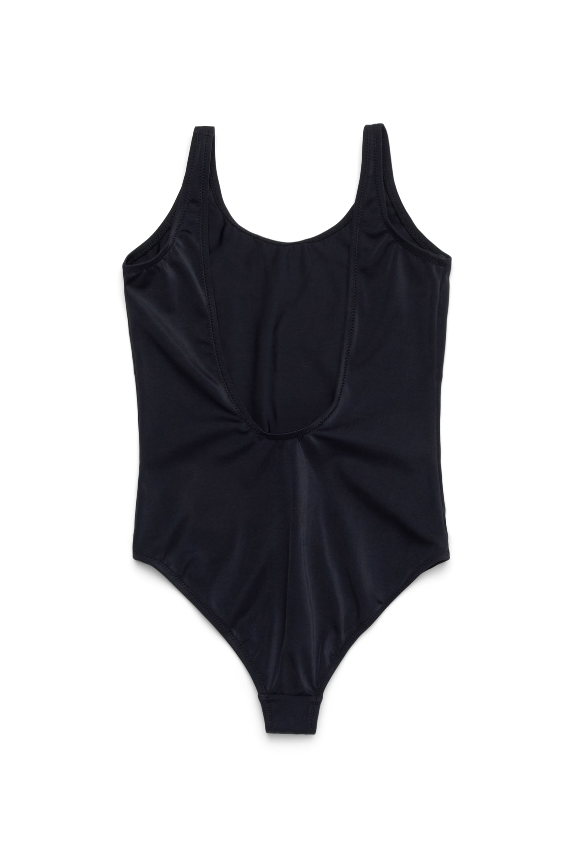 Maillot une pièce avec logo - Black