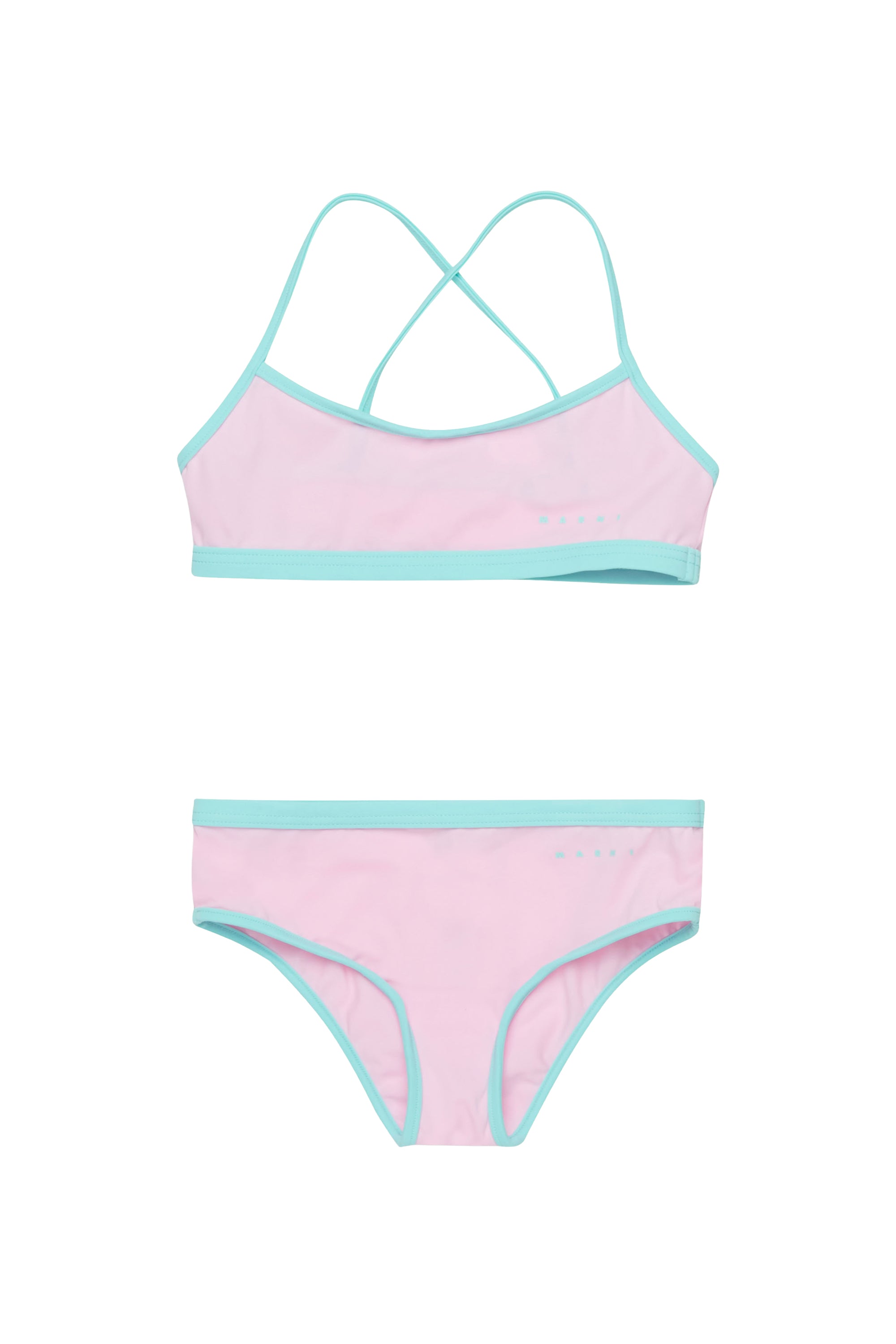 Thin straps bikini set - Soft Pink