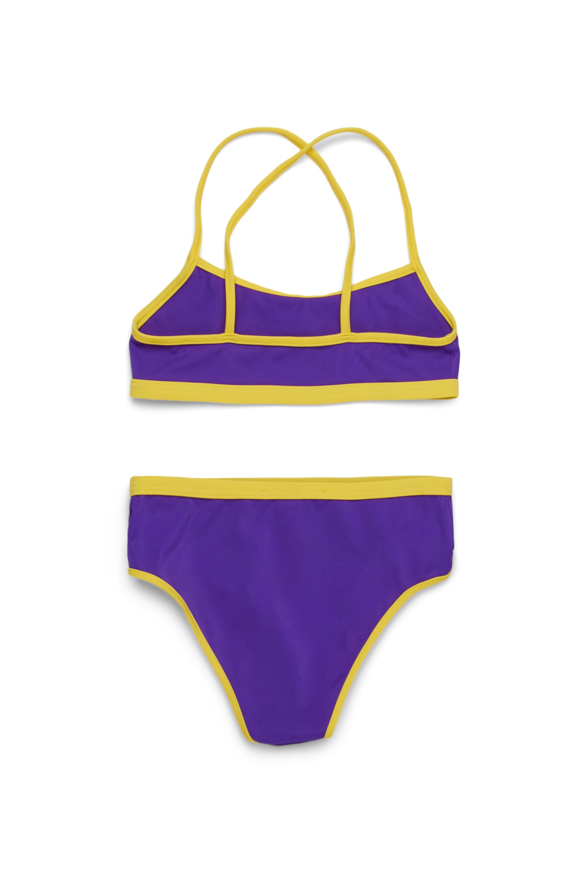 Thin straps bikini set - Purple Grape