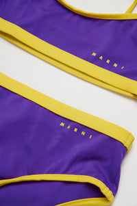 Thin straps bikini set - Purple Grape