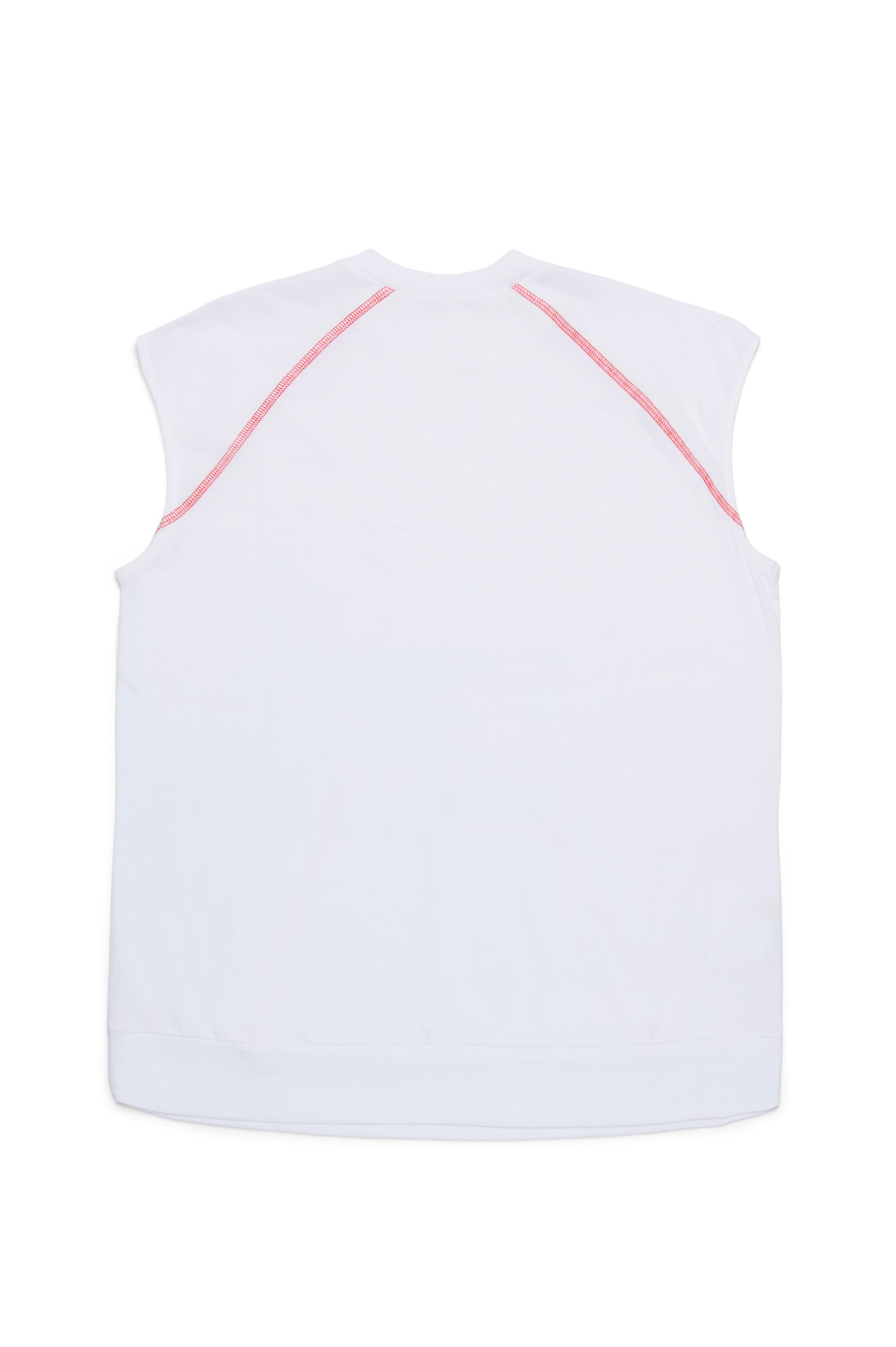 Sleeveless dress - White