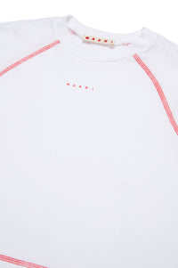 Sleeveless dress - White