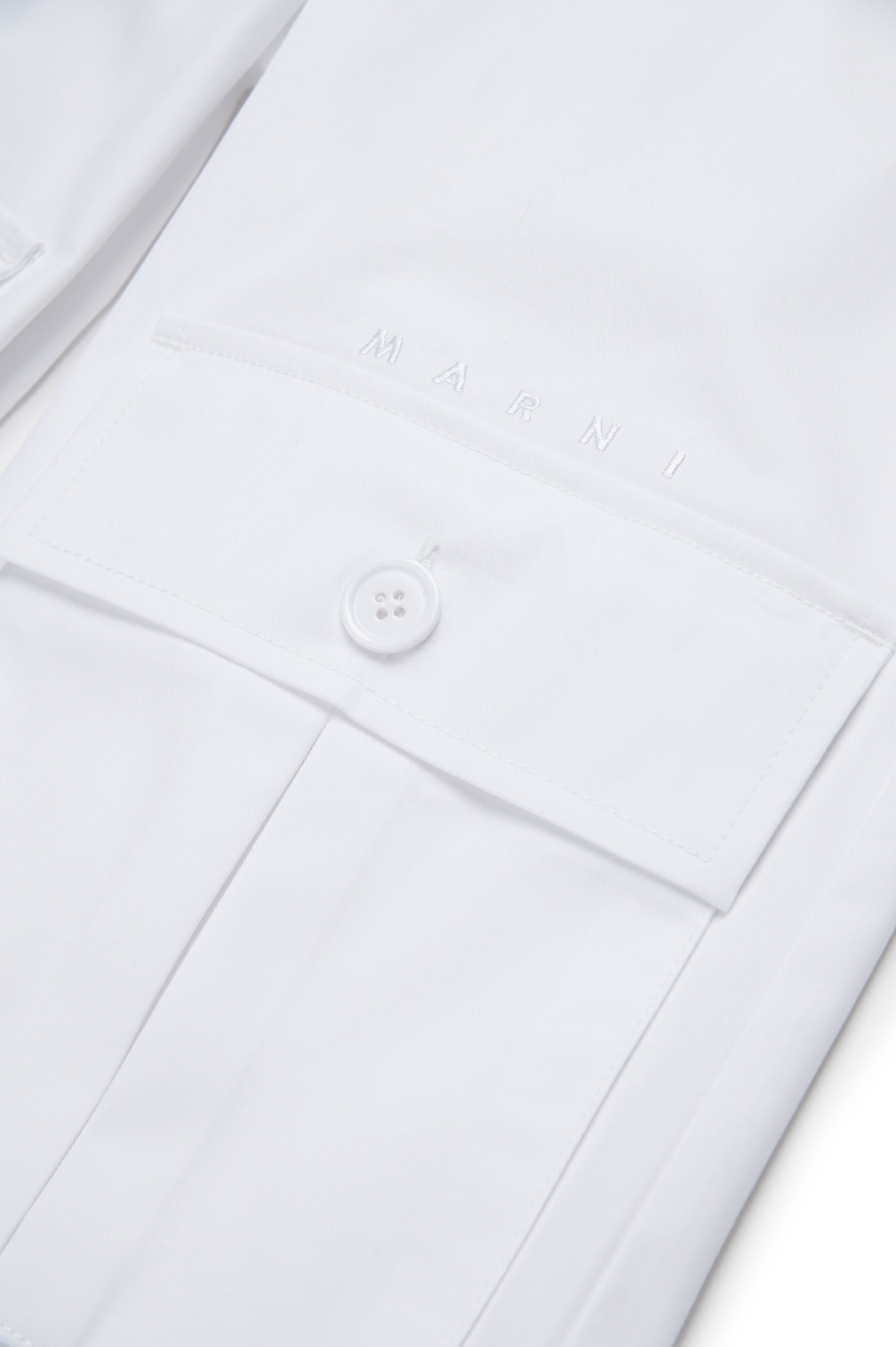 Short avec poches - White