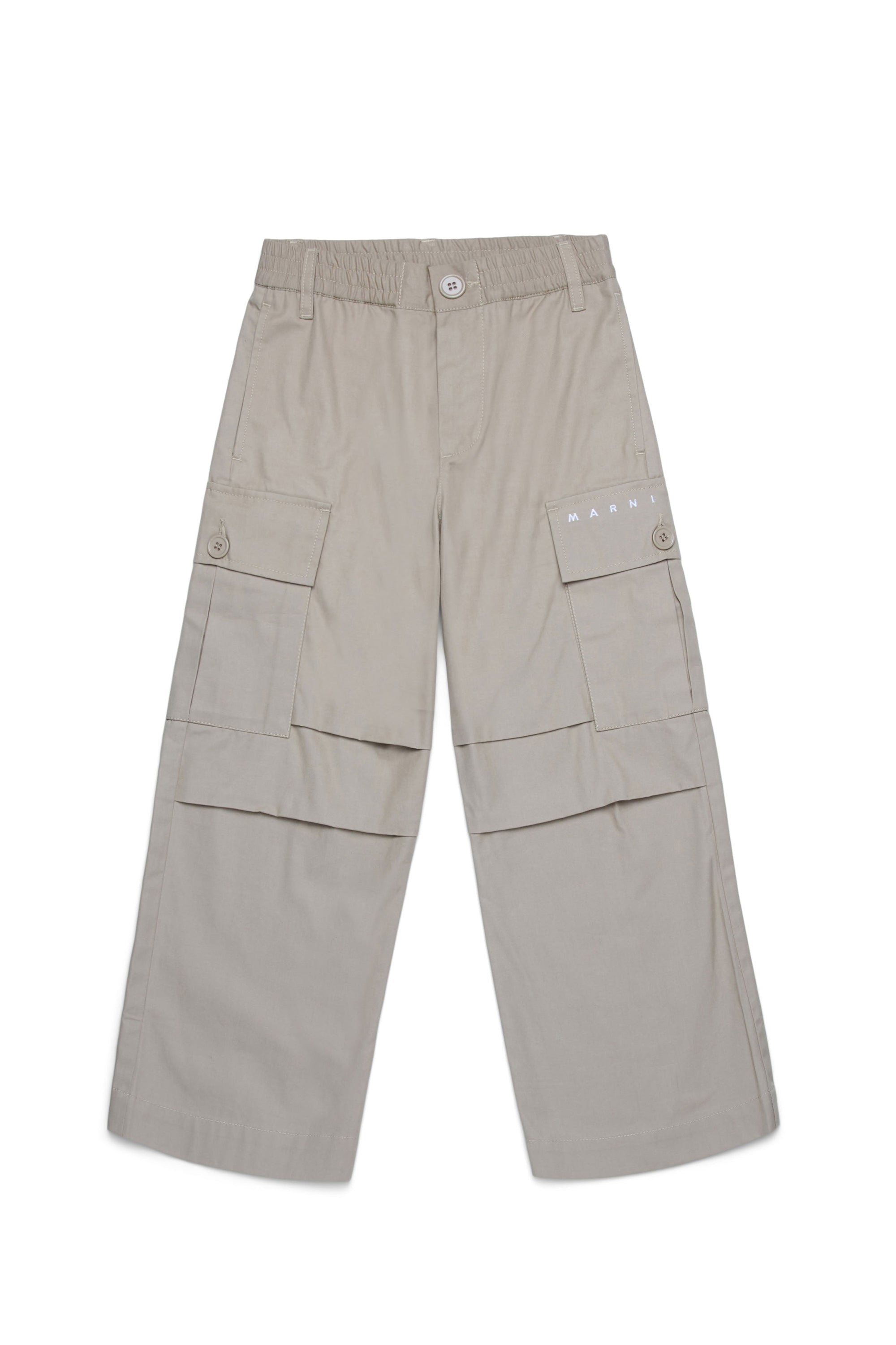 Trousers with pockets - Sand Beige