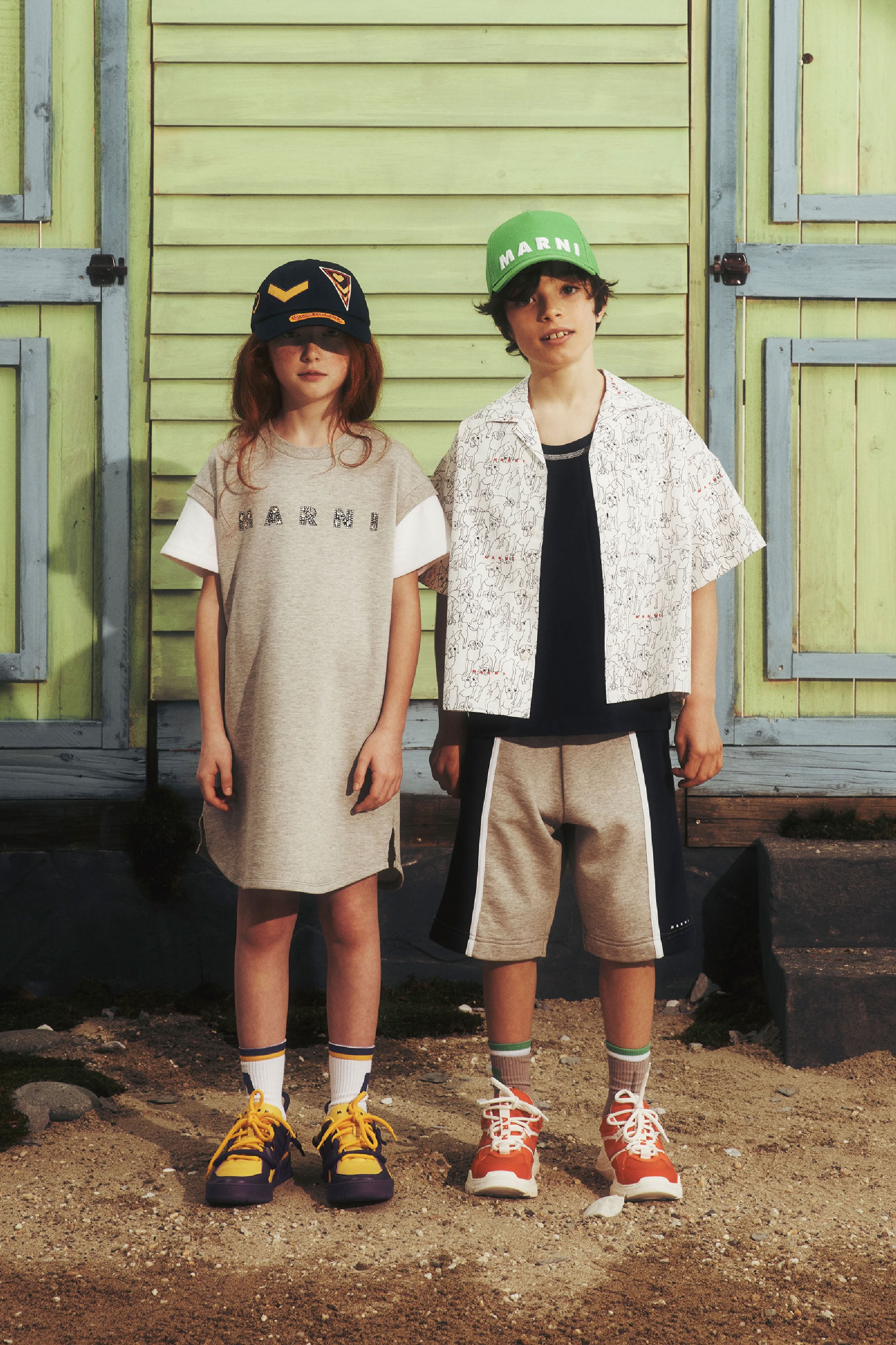 Chemise imprimée à manches courtes - White