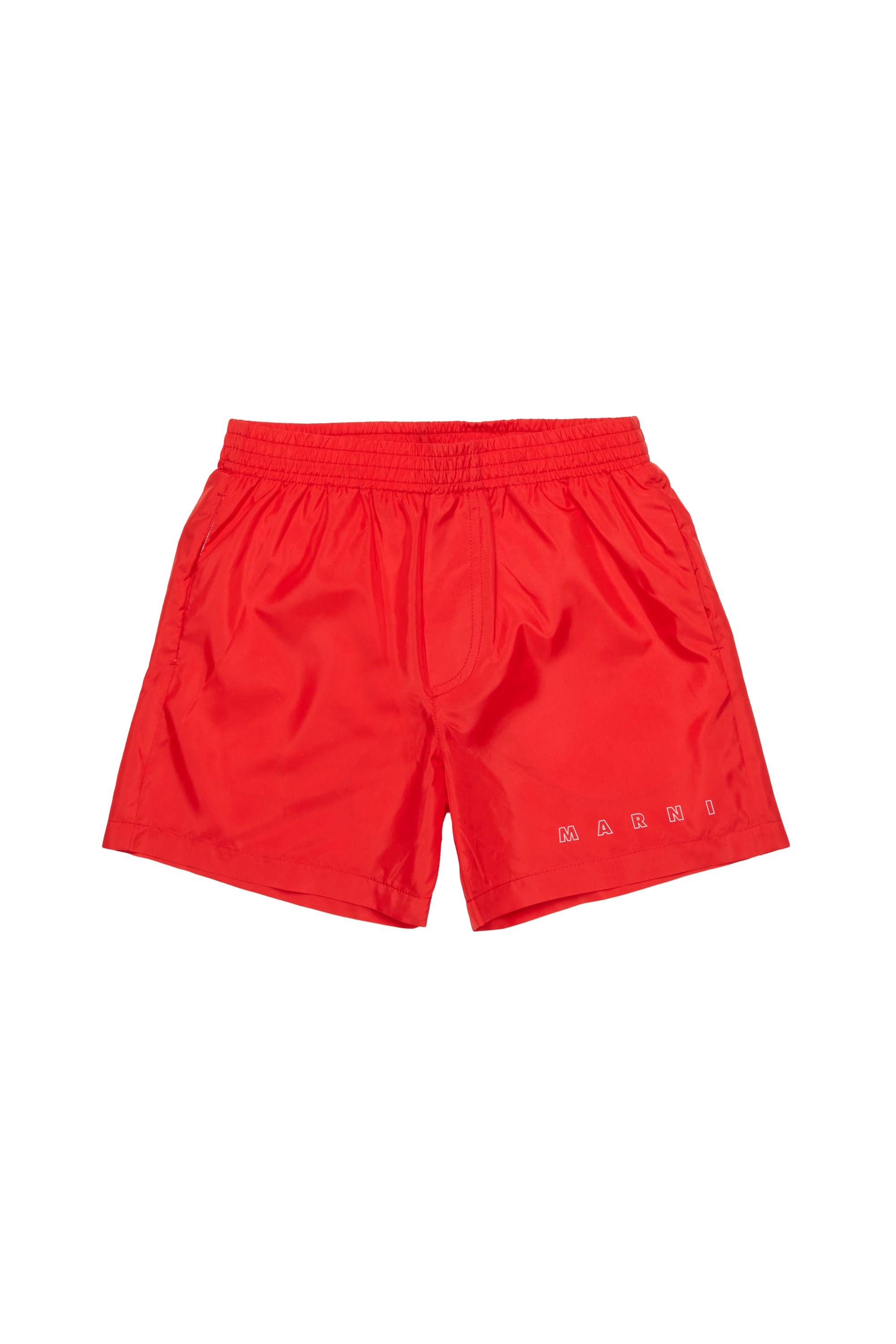 Boxer à taille élastiquée - Bright Red