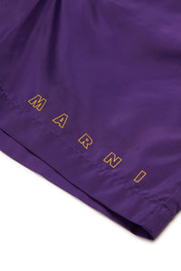 Boxer à taille élastiquée - Purple Grape