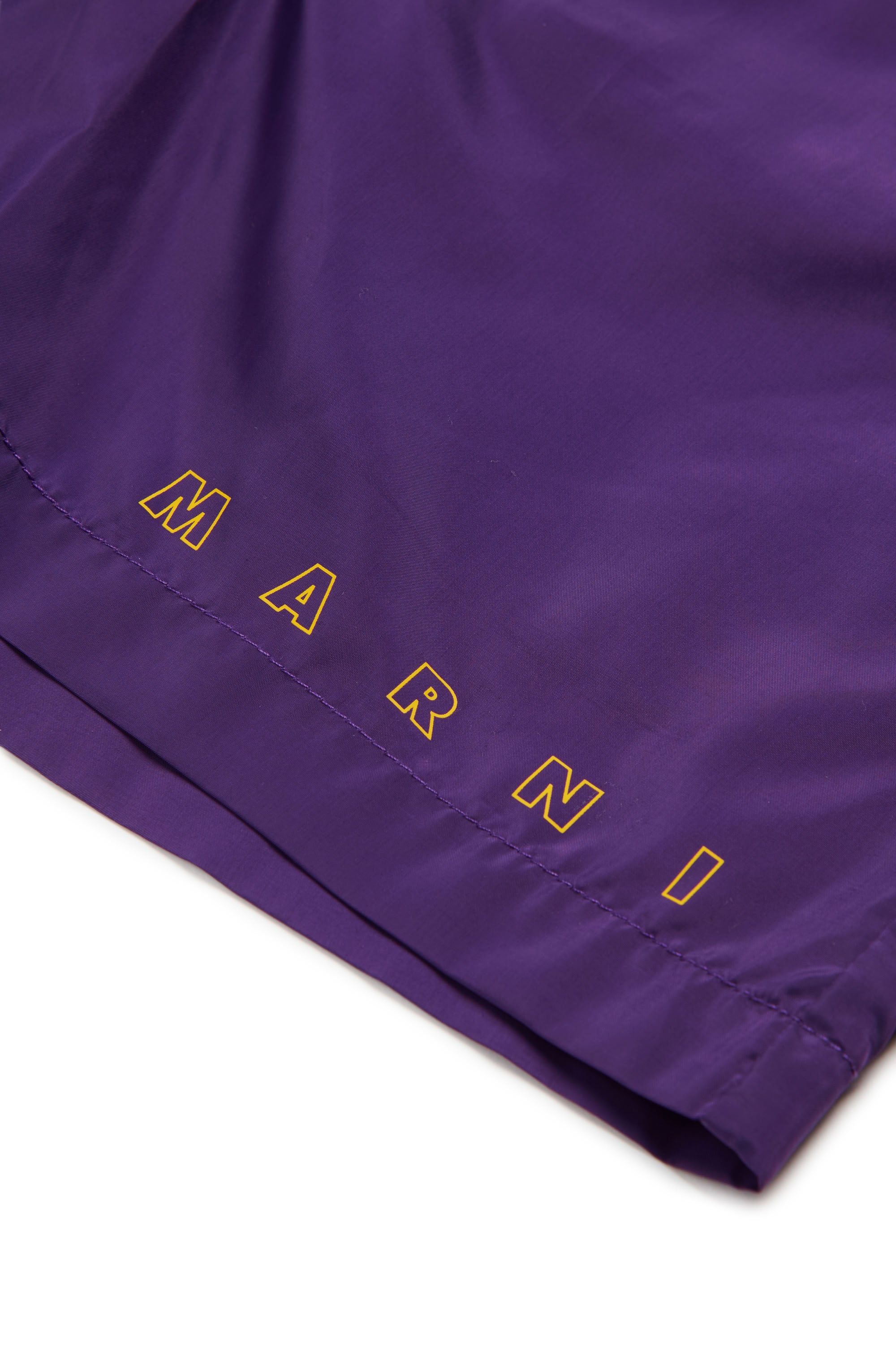 Boxer à taille élastiquée - Purple Grape