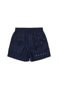 Short à taille élastiquée - Blue Navy