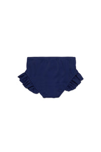 Culotte de bain avec volants - Blue Navy