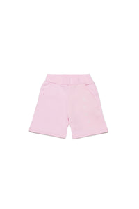 Short à taille élastiquée - Soft Pink