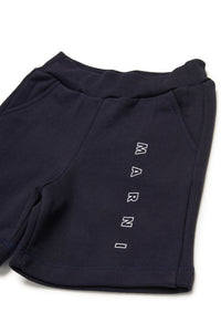 Short à taille élastiquée - Blue Navy