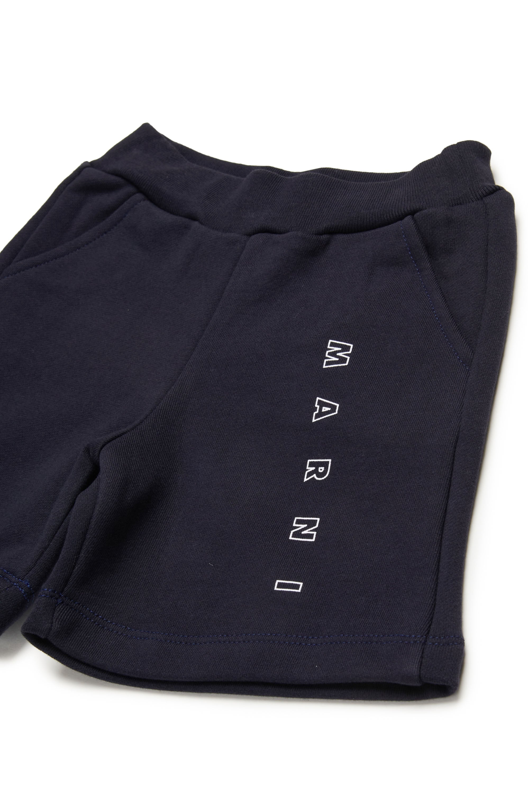 Short à taille élastiquée - Blue Navy