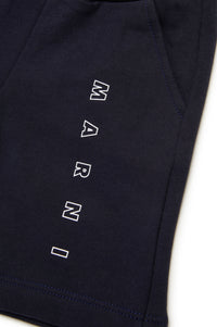 Short à taille élastiquée - Blue Navy