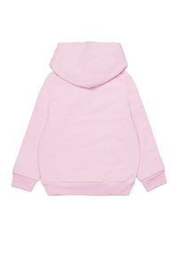 Sweat à capuche avec logo - Soft Pink