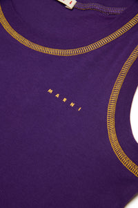 T-shirt sans manches avec logo - Purple Grape