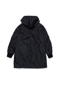 Veste coupe-vent à capuche - Black