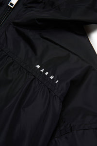 Veste coupe-vent à capuche - Black