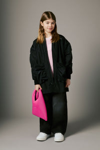 Veste coupe-vent à capuche - Black