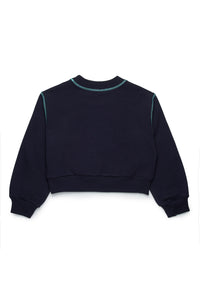 Sweatshirt with logo - Blue Navy
