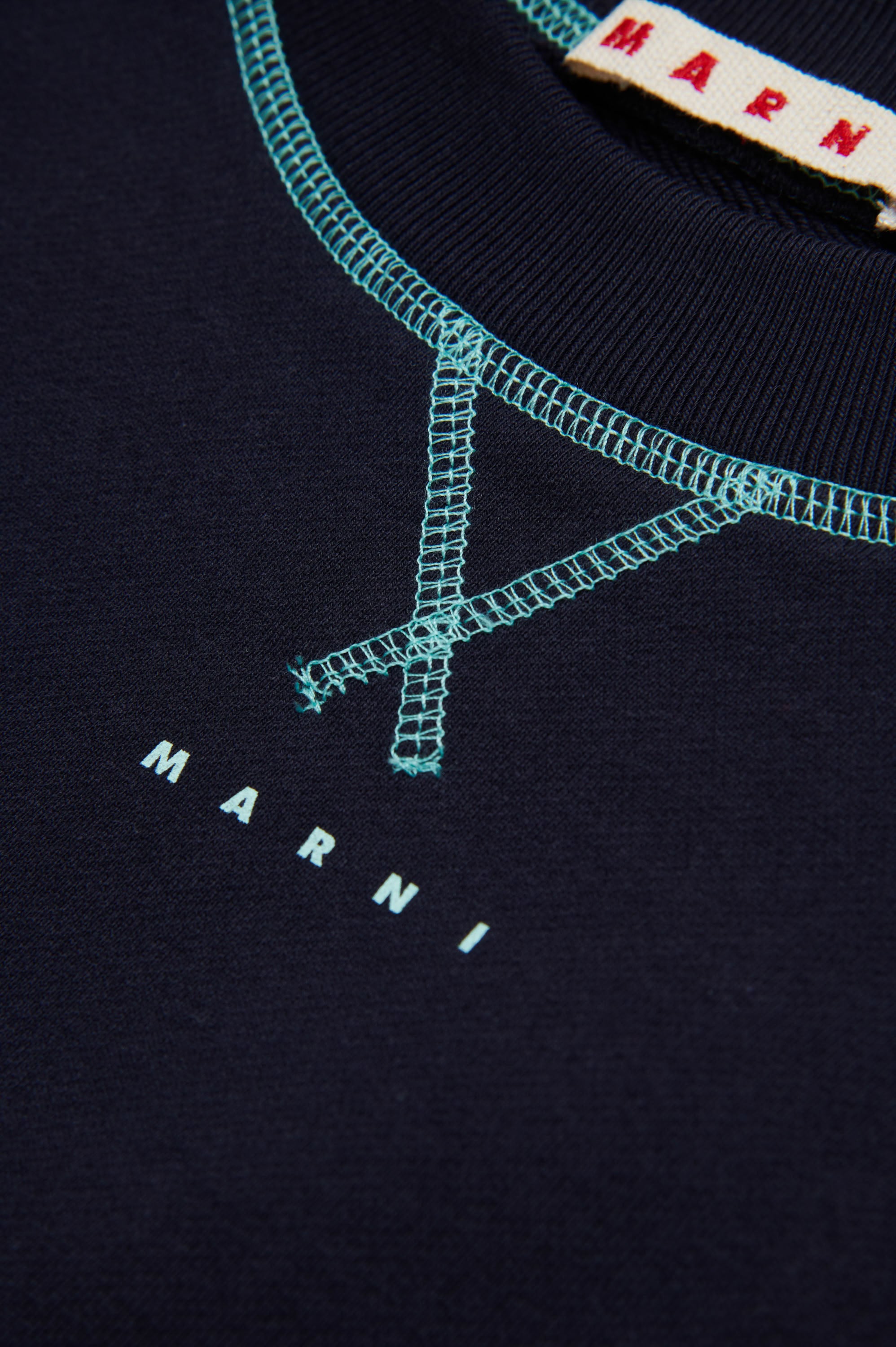 Sweatshirt with logo - Blue Navy