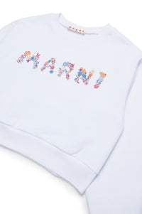 Sweatshirt avec logo - White