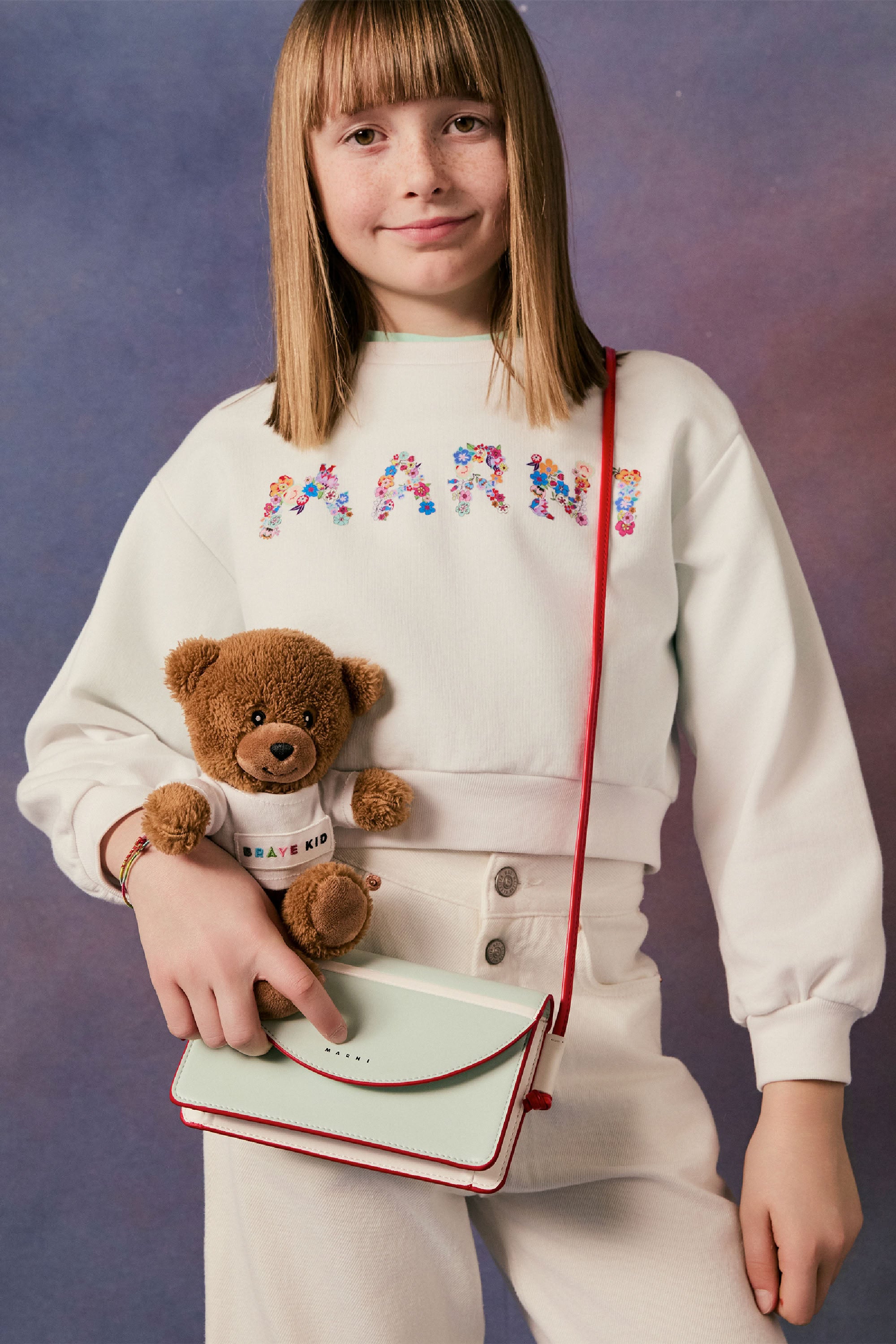 Sweatshirt avec logo - White