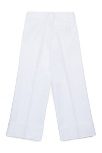 Pantalon à pinces - White