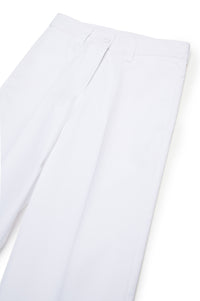 Pantalon à pinces - White
