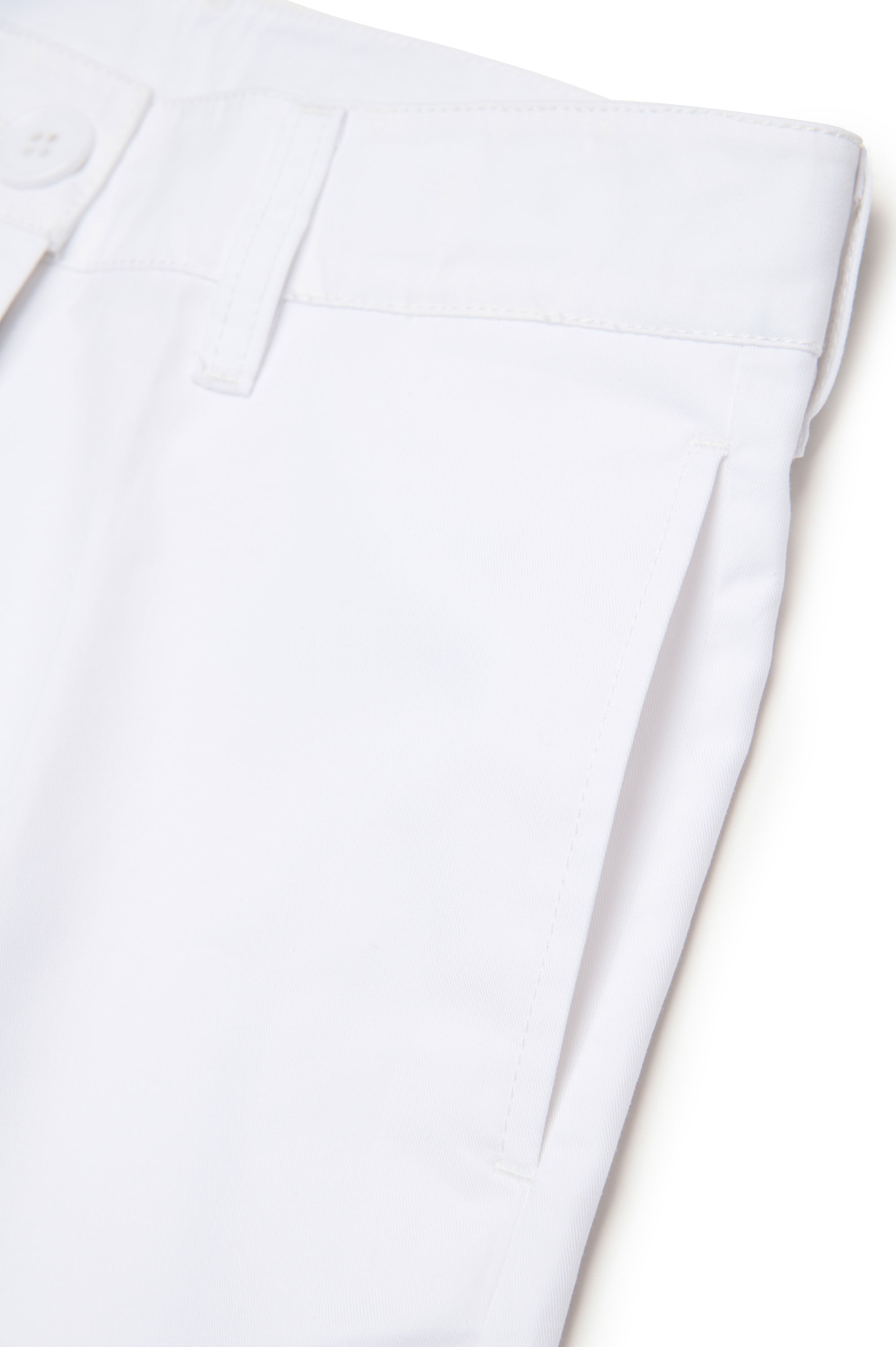 Pantalon à pinces - White