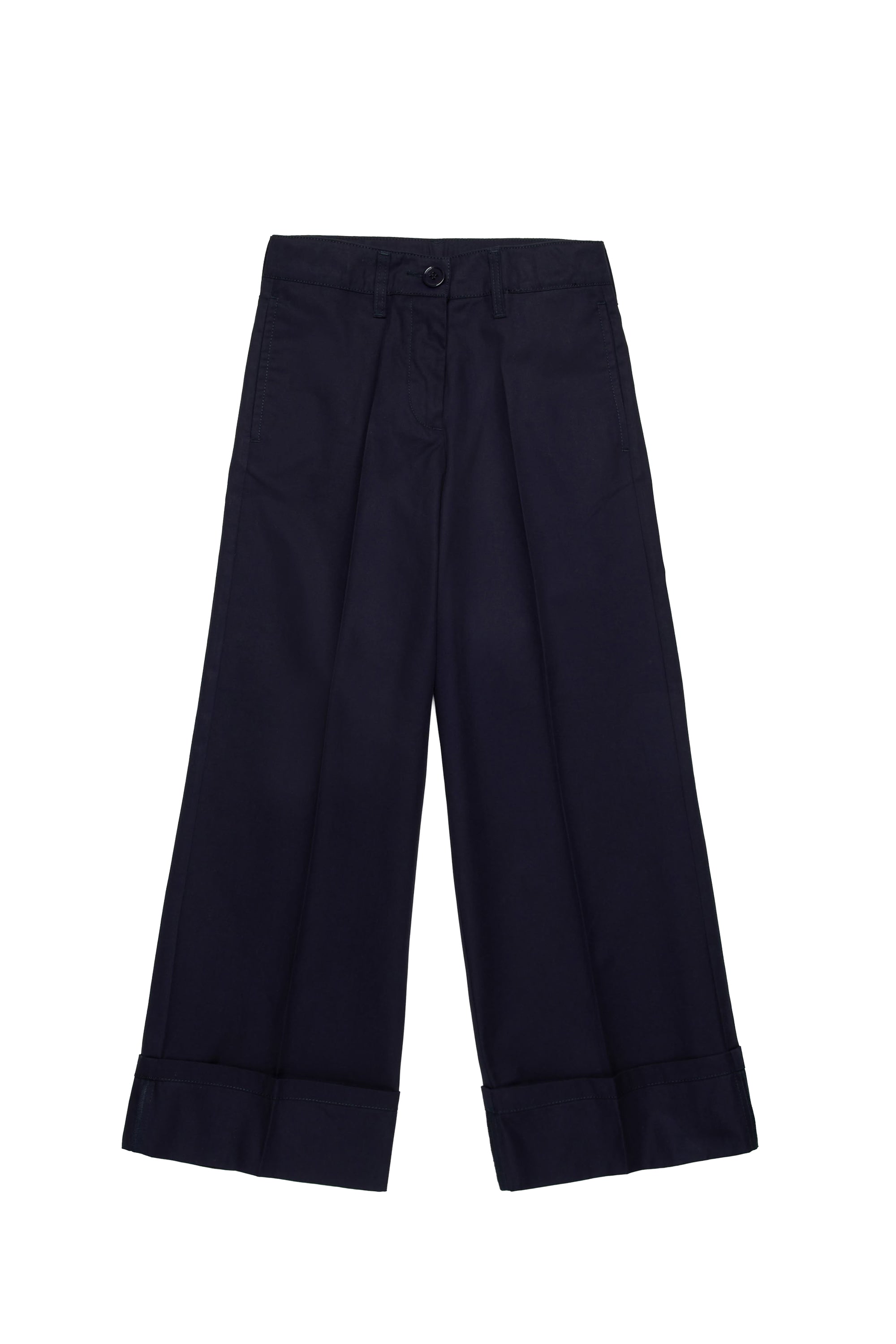 Pleated trousers - Blue Navy