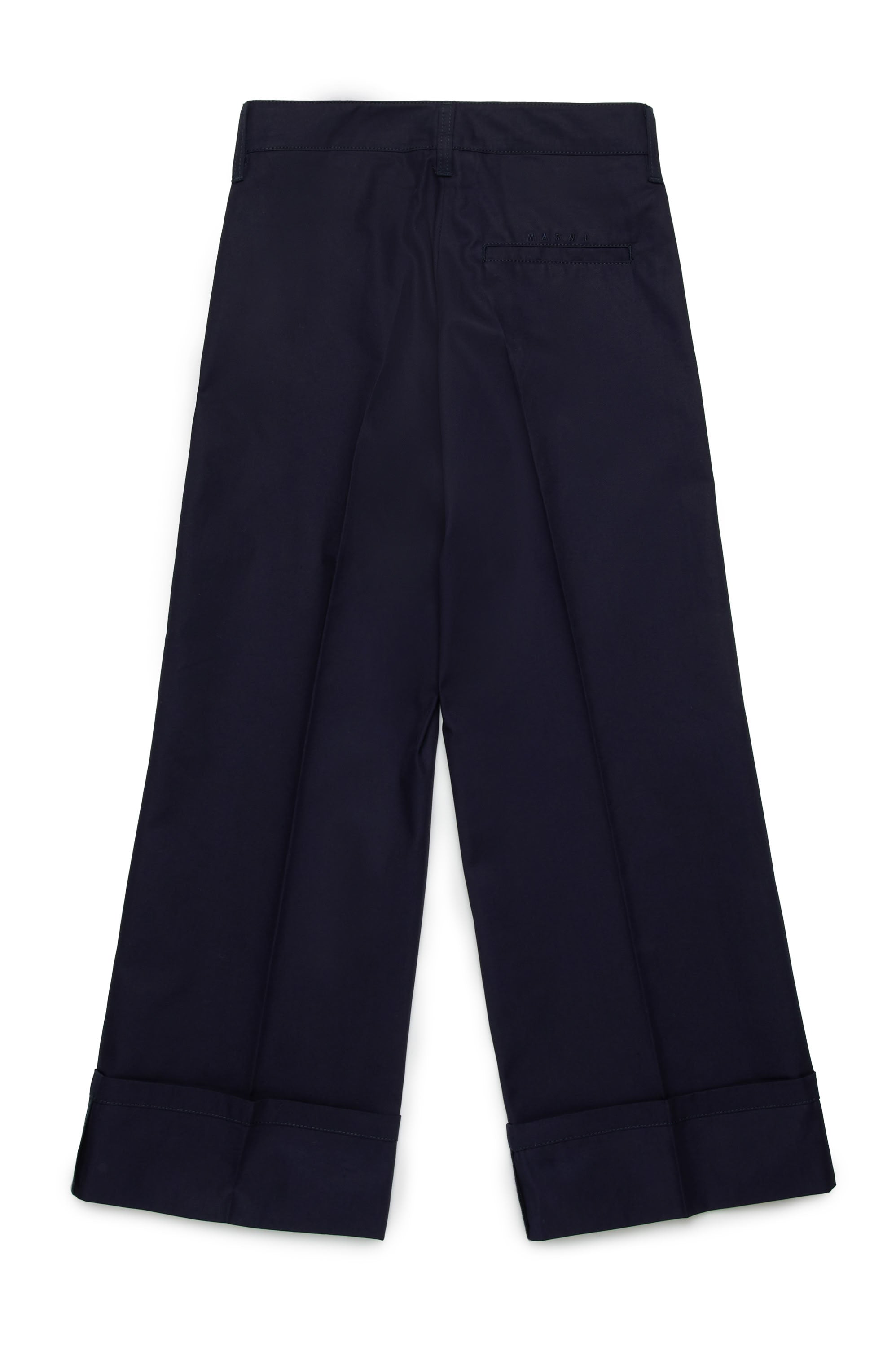Pleated trousers - Blue Navy