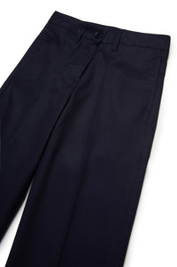 Pleated trousers - Blue Navy