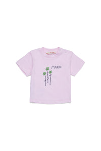 Printed T-shirt - Soft Pink