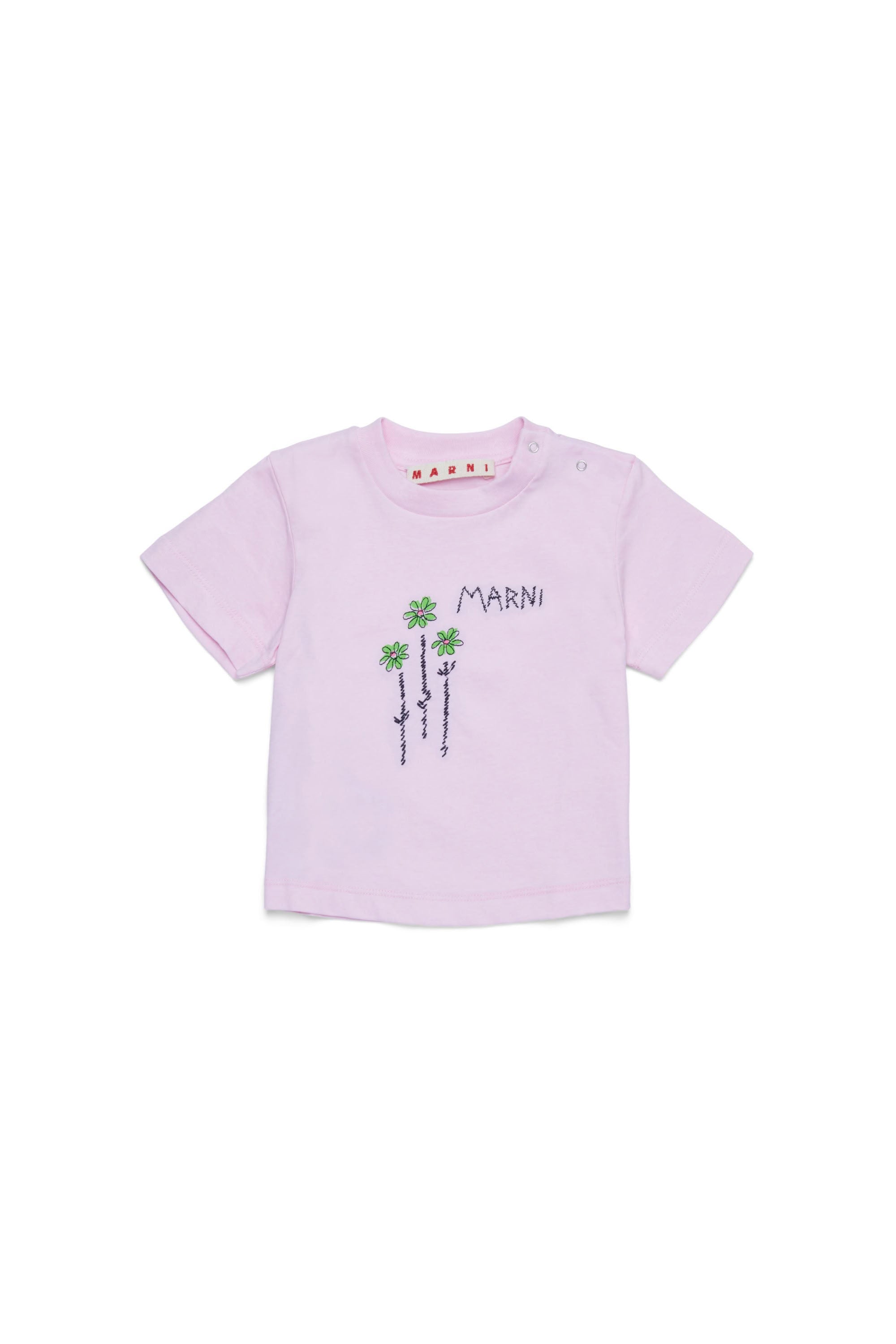 Printed T-shirt - Soft Pink