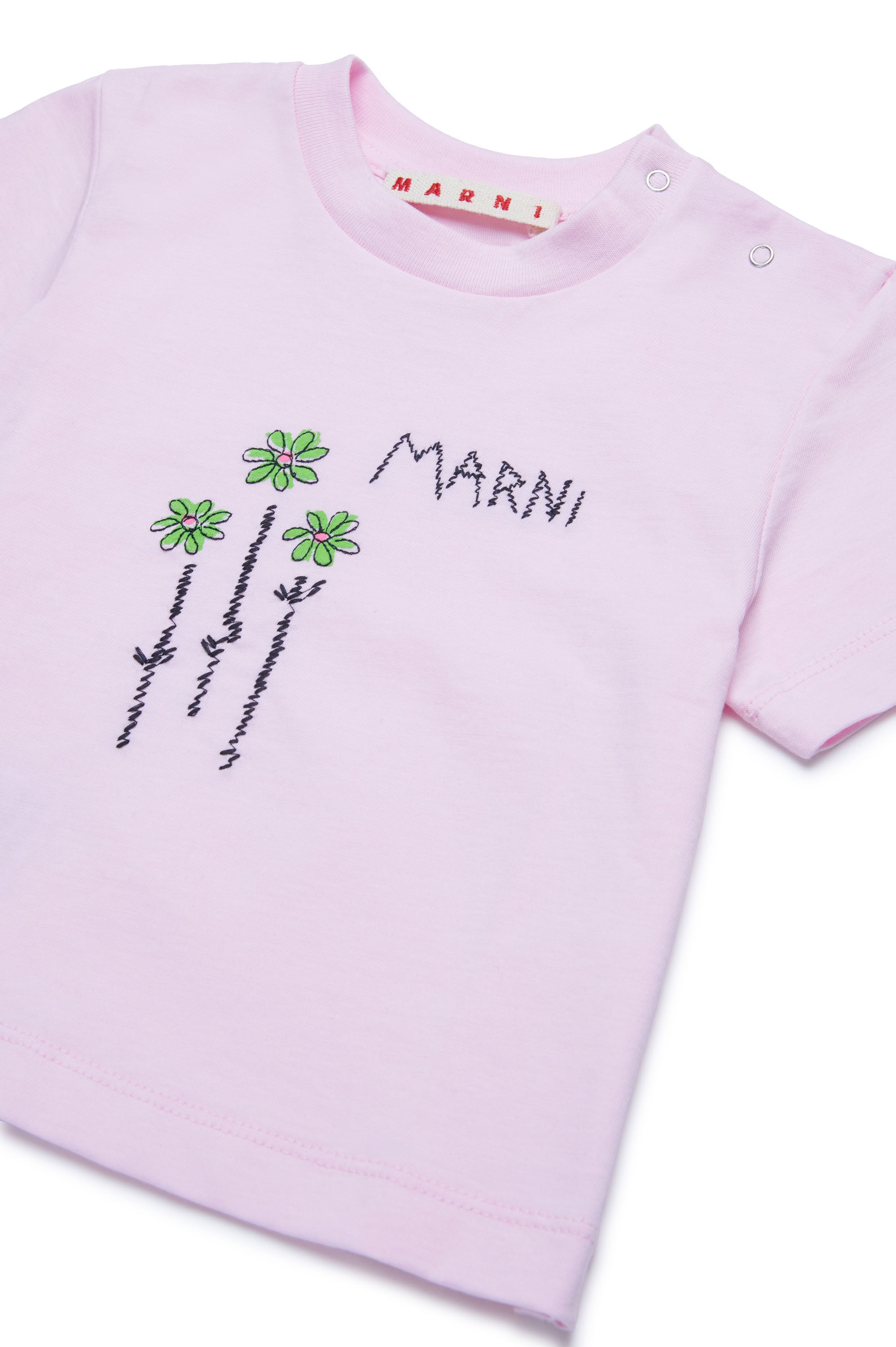 Printed T-shirt - Soft Pink