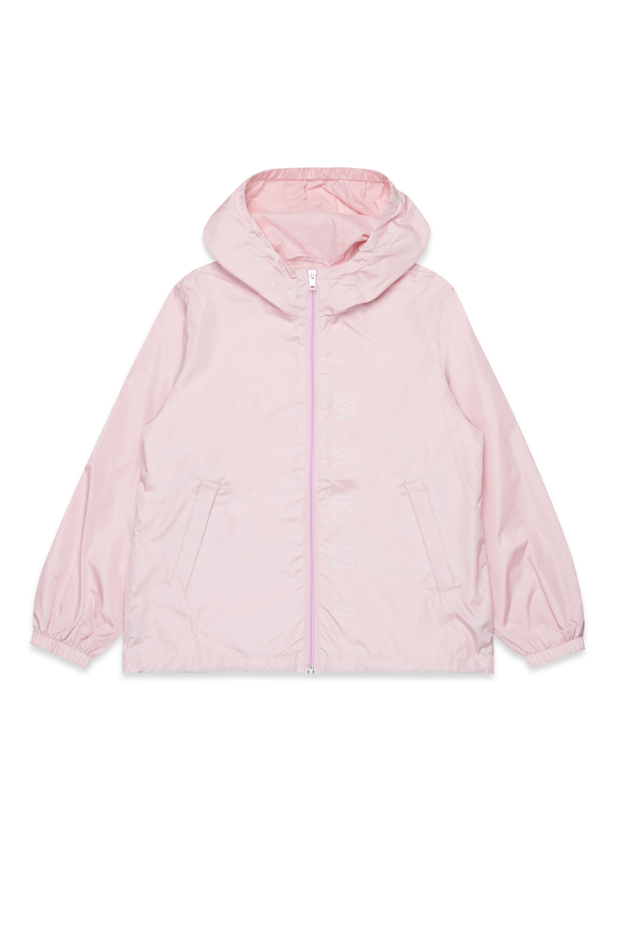 Windproof hooded jacket - Soft Pink