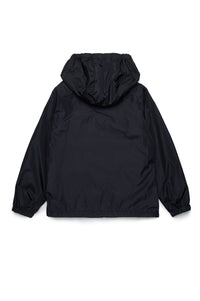 Veste coupe-vent à capuche - Black