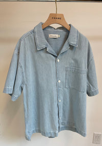 S/S CAMP COLLAR SHIRTHARBOR CITY