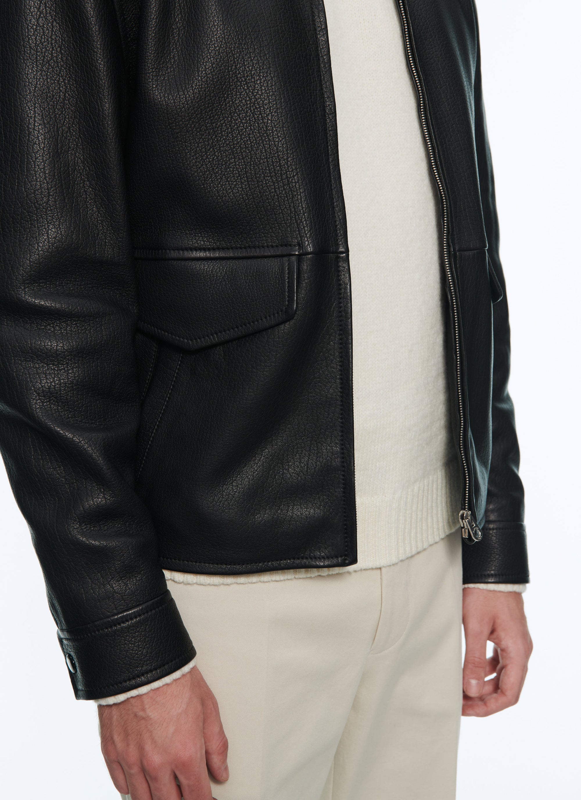 Noir Blouson - Noir