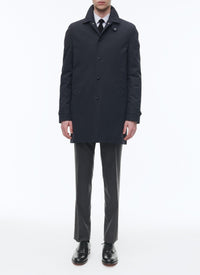 Veste longue imperméable - Marine