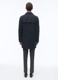 Veste longue imperméable - Marine