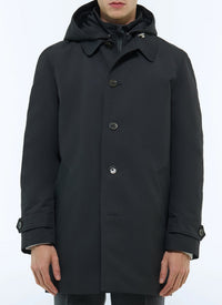 Parka en toile déperlante - Anthracite