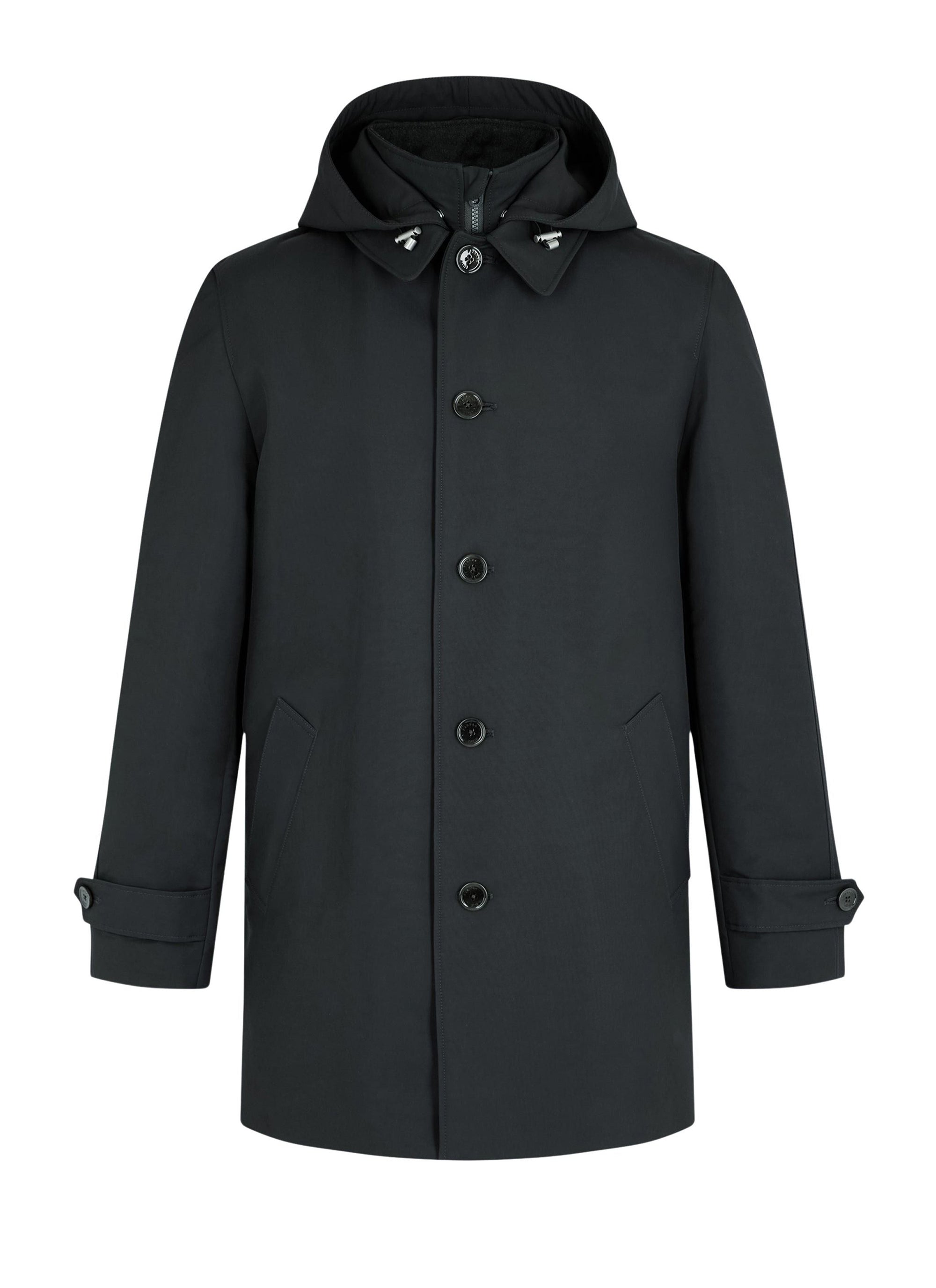 Parka en toile déperlante - Anthracite