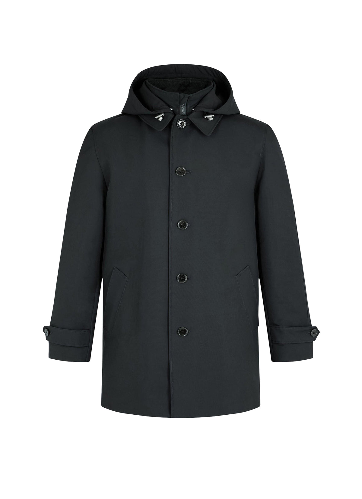 Parka en toile déperlante - Anthracite