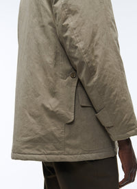 Veste en toile de coton déperlante - Taupe
